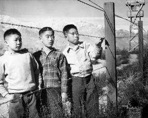 Toyo Miyatake, Boys Behind Barbed-wire
