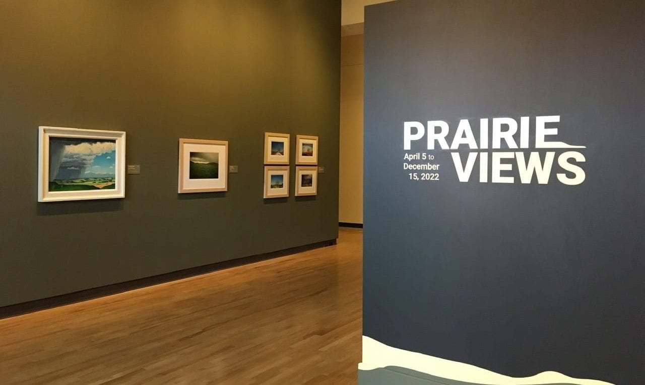 "Prairie Views" exhibition gallery photo