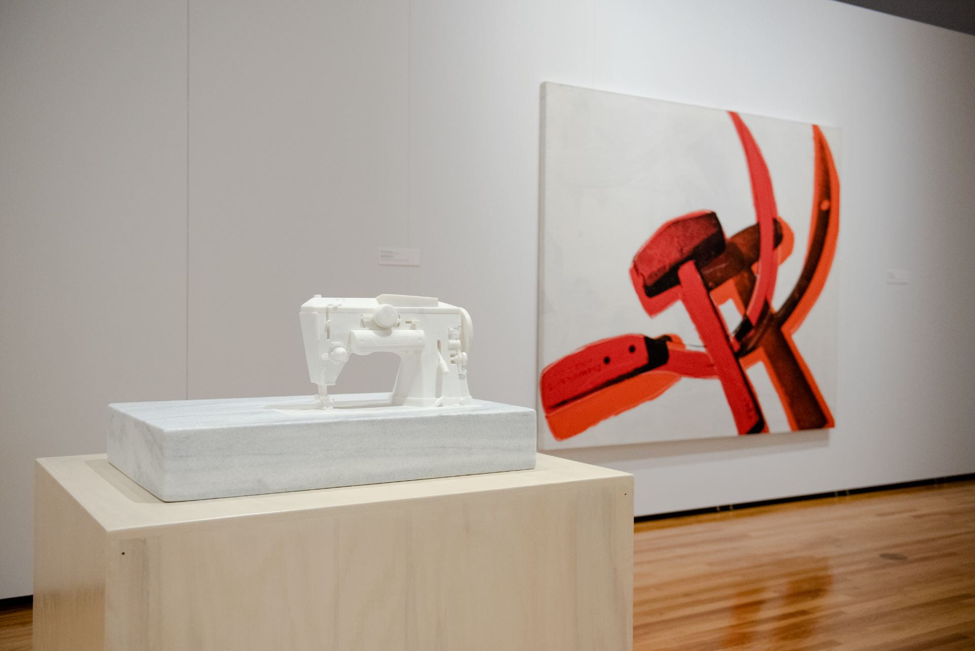 Gallery photo of the exhibition "Do You See What I See?" at the Beach Museum of Art