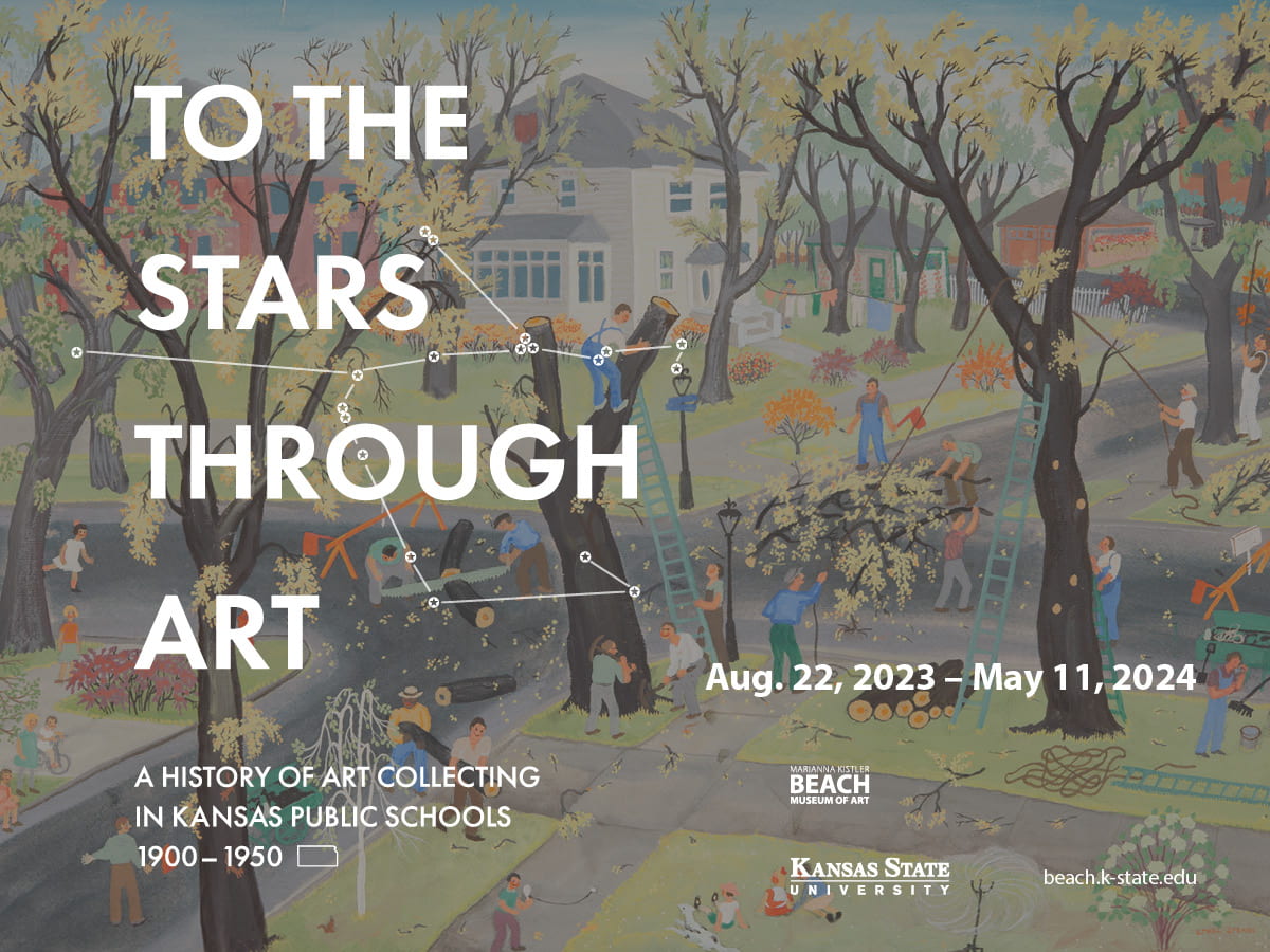 "To the Stars Through Art" exhibition at the Beach Museum of Art