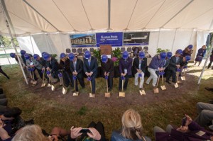 Breaking ground for new College of Business Administration building