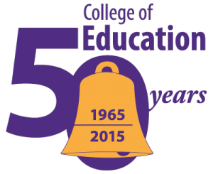 The College of Education is celebrating its 50th anniversary this year. 