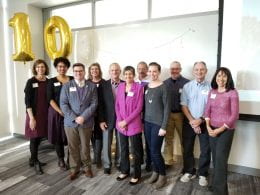 10 Recipients of our 10th Anniversary pins
