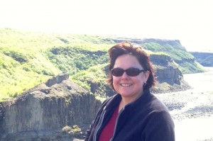 photo of Valerie Padilla Carroll in Iceland