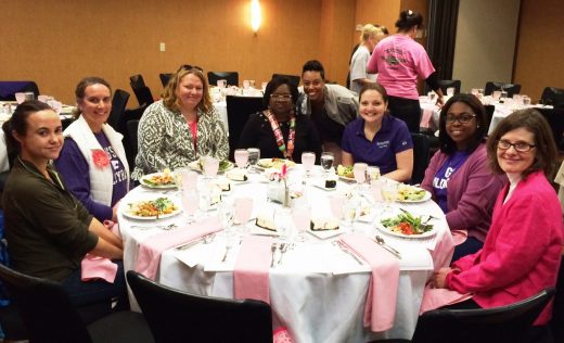 Pink Power Luncheon Guests