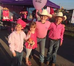 Kids at Tough Enough to Wear Pink Rodeo 2017