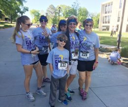 Team Hartley at Walk Kansas 5K for the Fight 2017