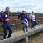 Three watershed specialists speak at the feedlot field day